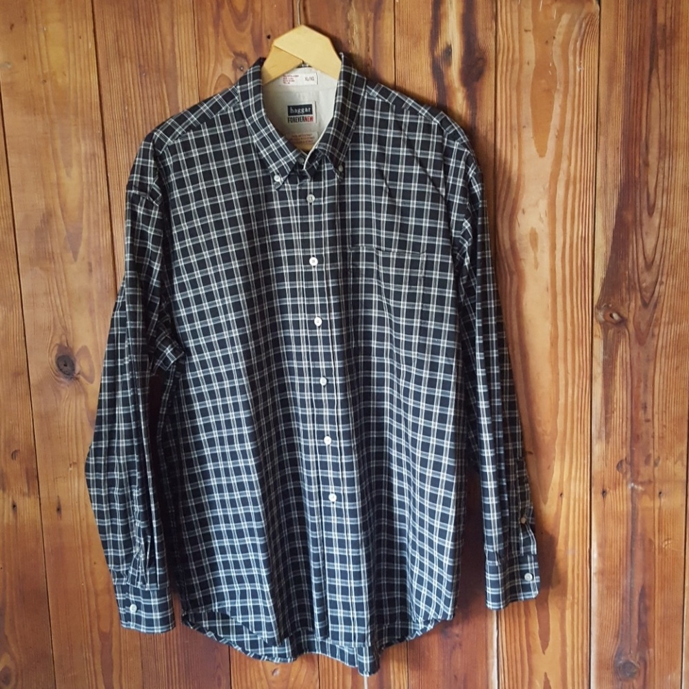 Haggar button down shirt